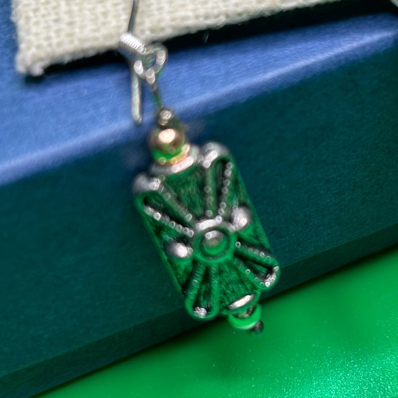 Mixed metal with Sterling Post. Artisan made - Picture 4 of 7